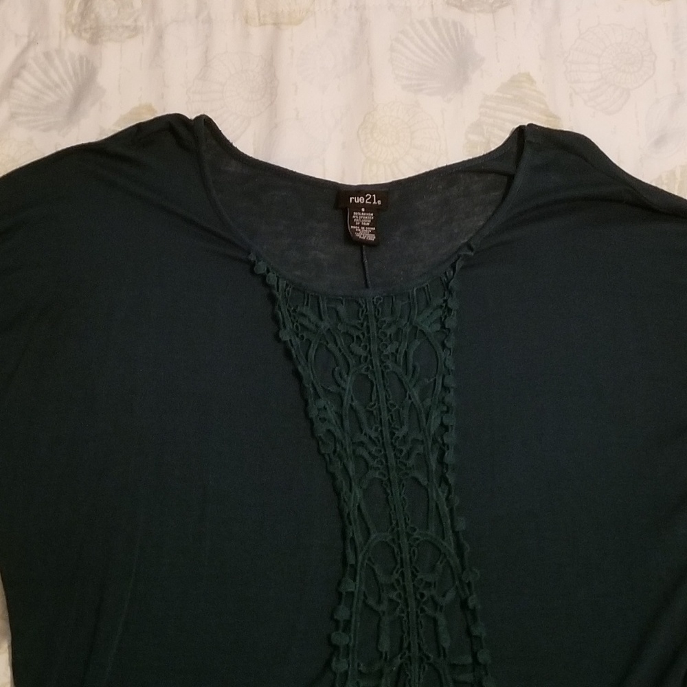 rue21 green shirt